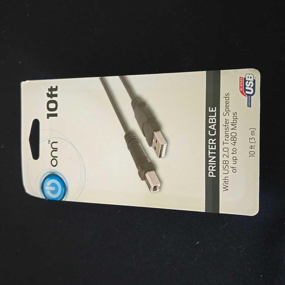 ONN printer cable